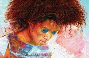 Hollowgirl - deep dream version - detail